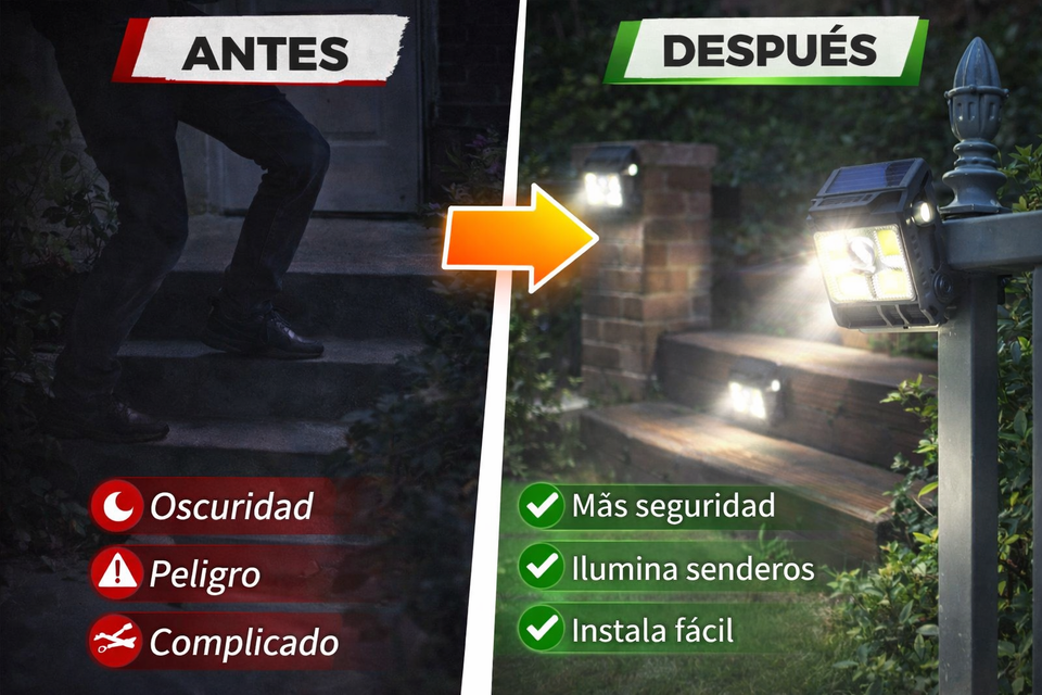 Nuevas Luces Solares Clip Motion LED