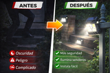 Nuevas Luces Solares Clip Motion LED
