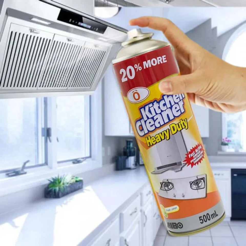 Nuevo Limpiador Espumoso de Cocina – Grasa Fuera sin Esfuerzo
