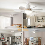 Nuevo Ventilador de techo con luz LED y control remoto