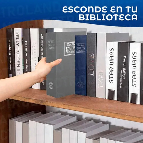 Nueva CAJA FUERTE TIPO LIBRO