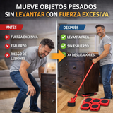 Nuevo Juego Rodillos Para Mover Muebles