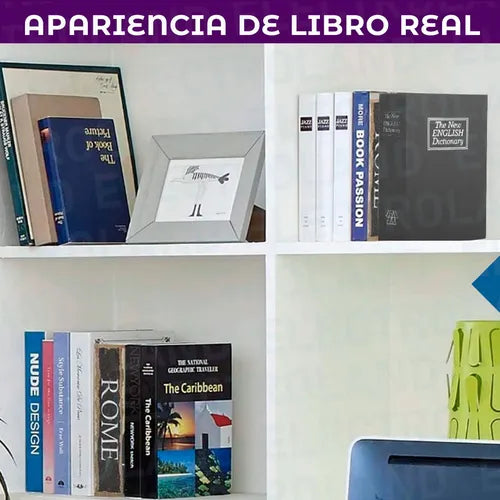 Nueva CAJA FUERTE TIPO LIBRO