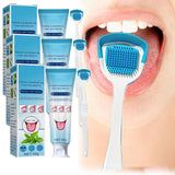 Nuevo Gel Limpiador de Lengua + Cepillo Profesional