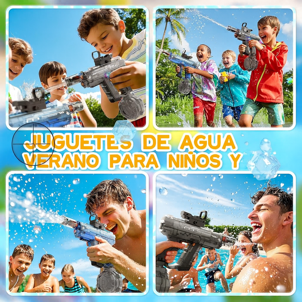 NUEVA PISTOLA DE AGUA ELÉCTRICA