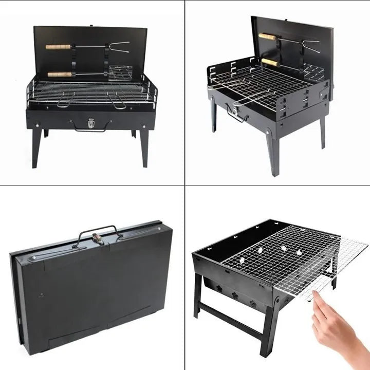 Nuevo BBQ portátil con utensilios