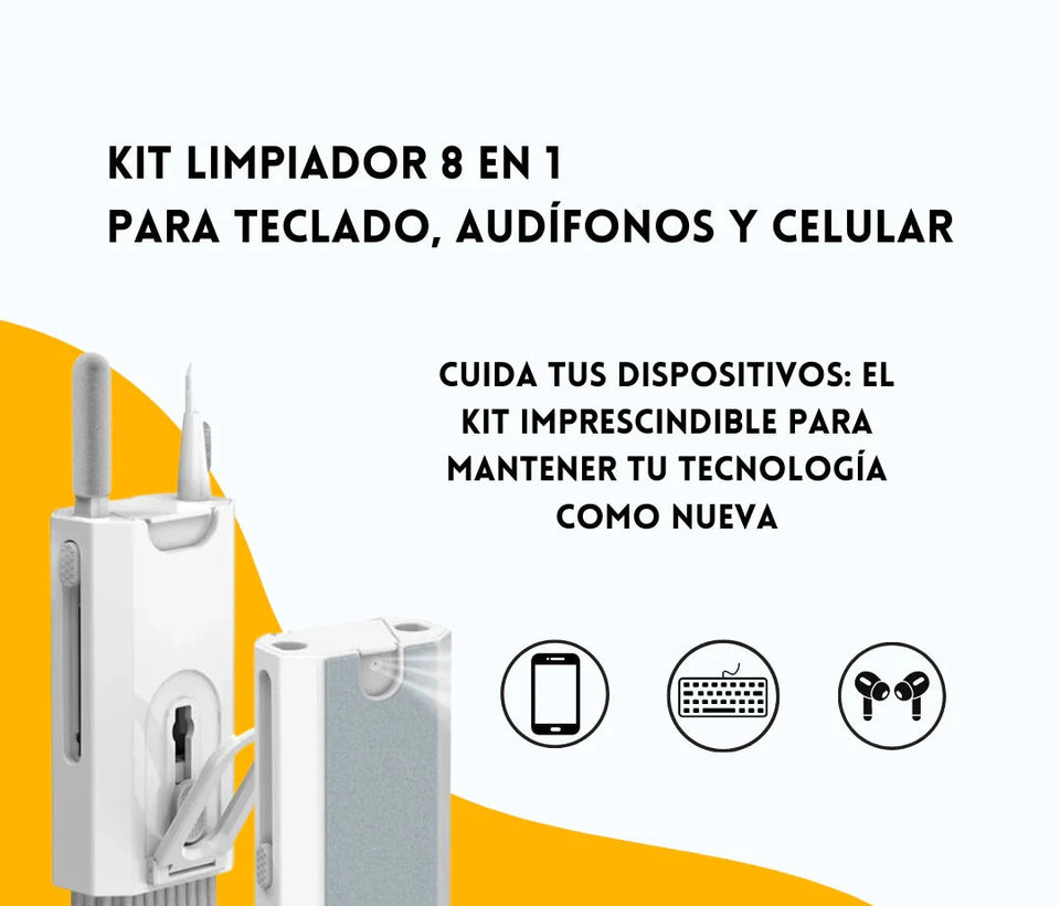 Nuevo Kit de Limpieza Inteligente Todo-en-Uno