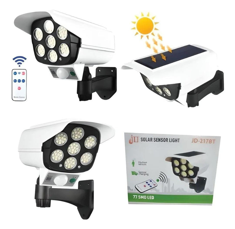 Nueva Lámpara Solar con Sensor