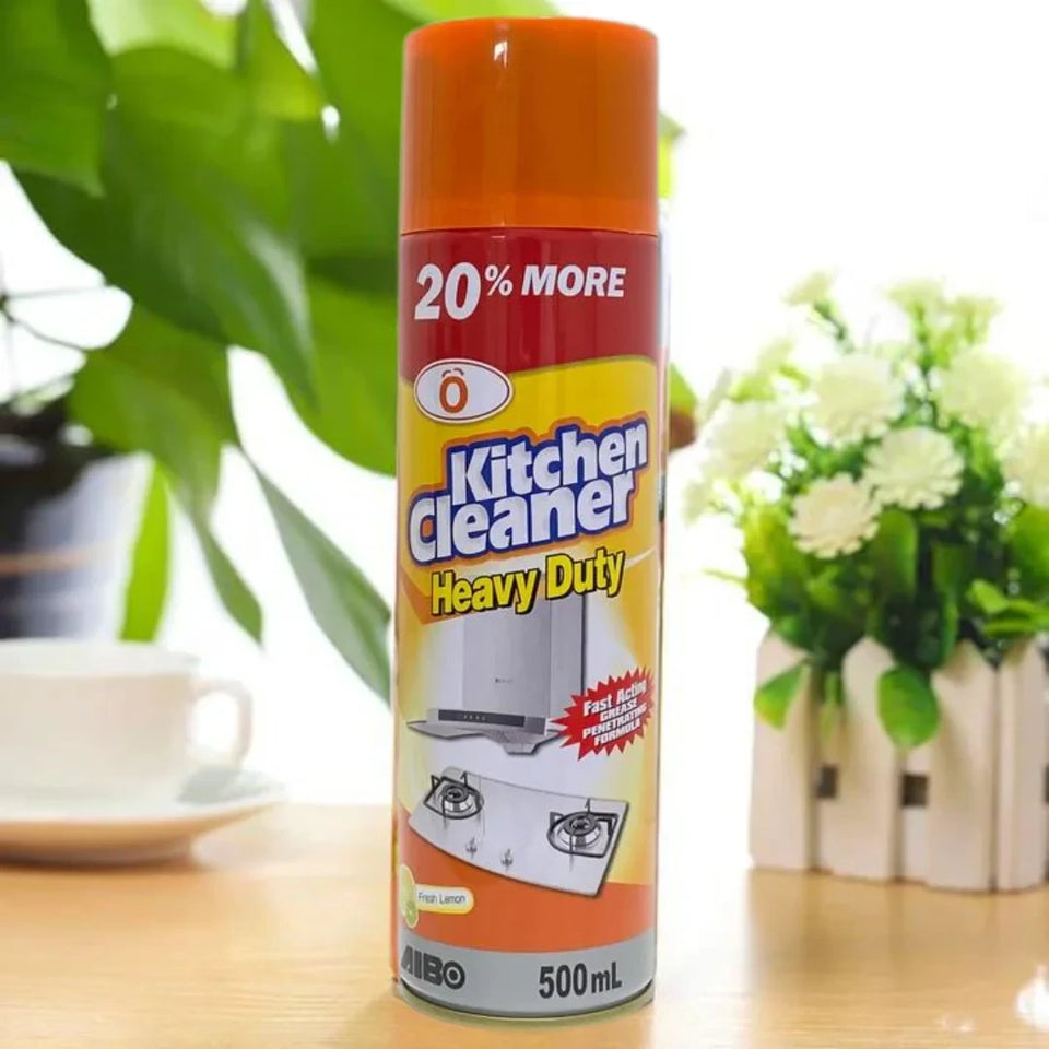 Nuevo Limpiador Espumoso de Cocina – Grasa Fuera sin Esfuerzo