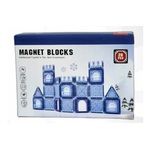 Nuevo Castillo con Bloques Magneticos  para Niños