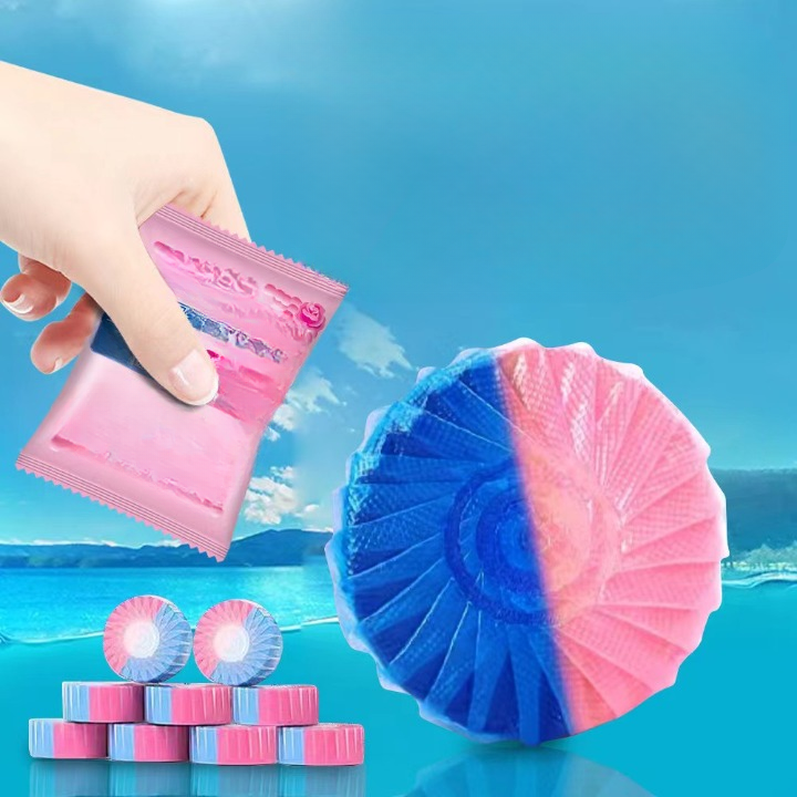 Nuevo Drop-in Toilet Cleaner Tablets Pack de 4 unidades