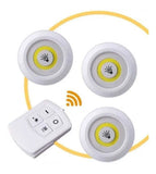 Nuevas LÁMPARAS LED 3 unidades MULTIUSOS – Control Remoto