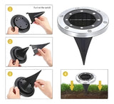 Nuevo SET DE 4 LUCES SOLARES PARA JARDÍN