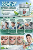 Nuevas Tabletas masticables blanqueantes viaje nano