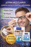 Toallitas Limpiadoras para Gafas Portátiles