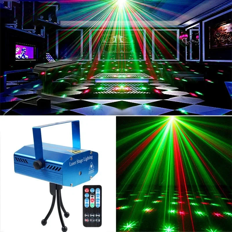Nueva Luz De Escenario LED Y Láser Para Fiestas