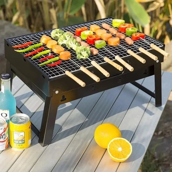 Nuevo BBQ portátil con utensilios