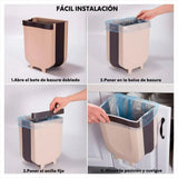 Nuevo Cubo de Basura Plegable Colgante