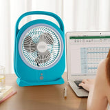 Ventilador solar recargable