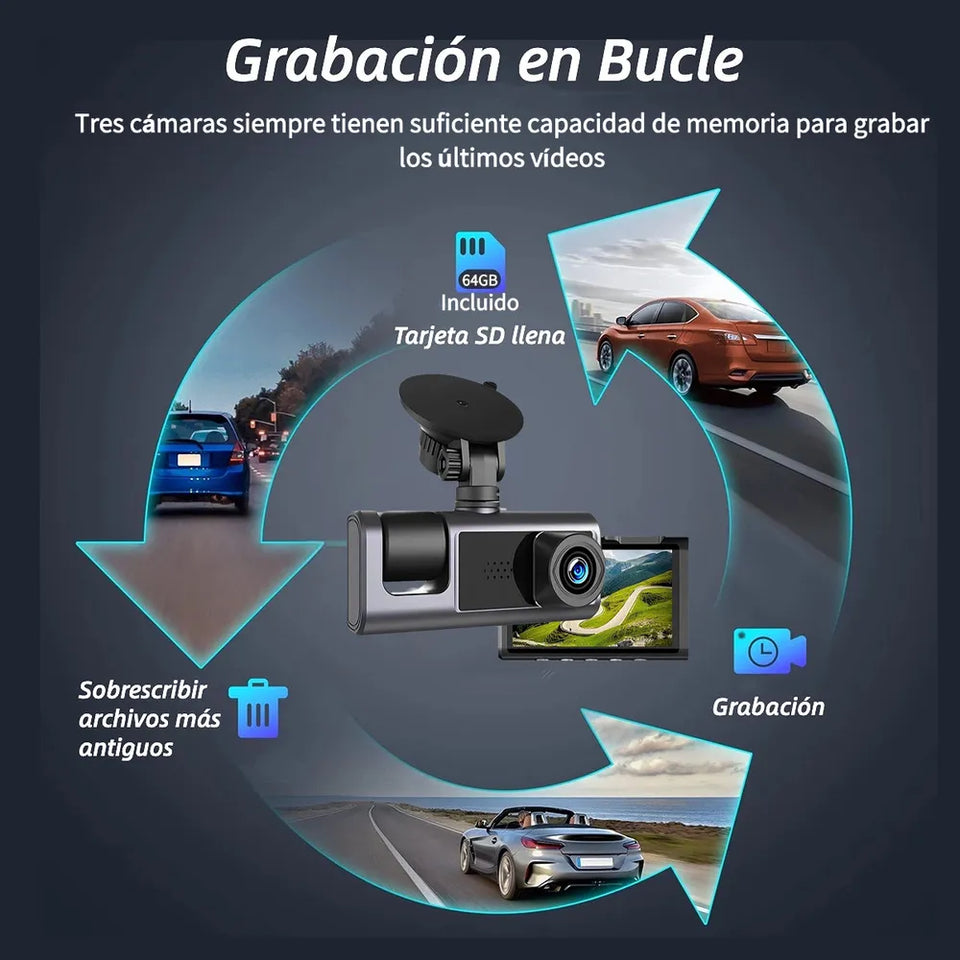 Cámara para Auto Visión Nocturna HD