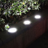 Nuevo SET DE 4 LUCES SOLARES PARA JARDÍN