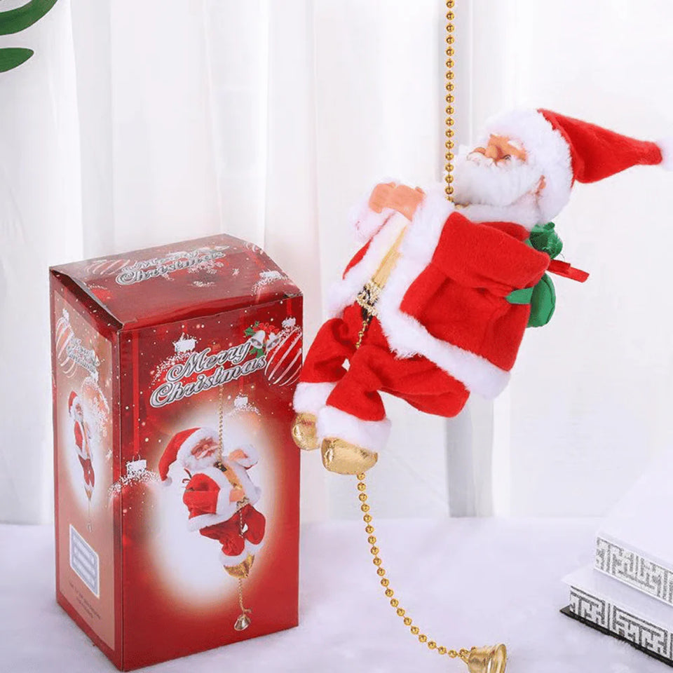 Nuevo Papá Noel Musical Escalador