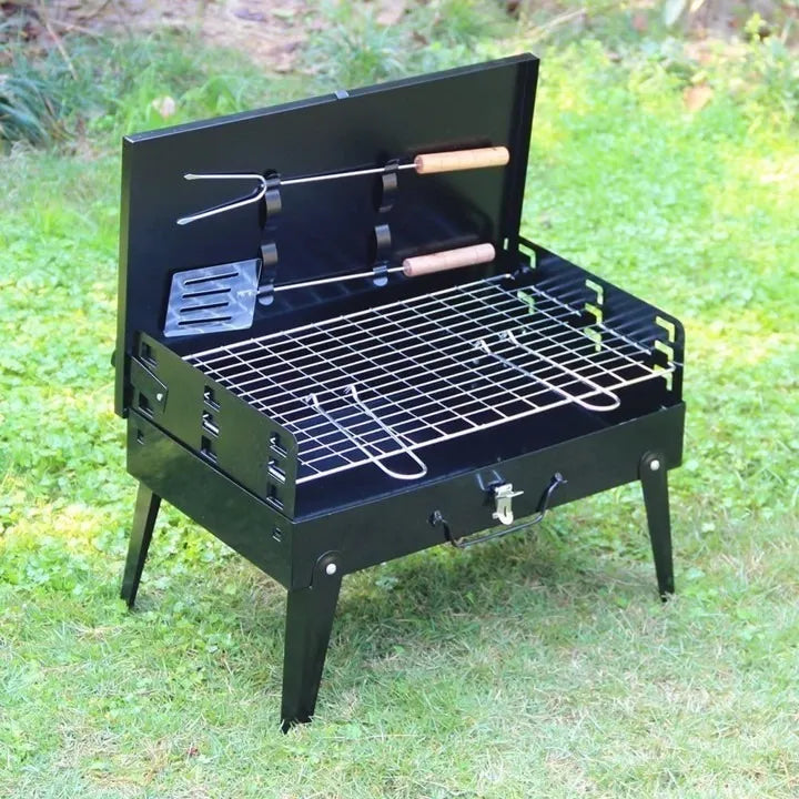 Nuevo BBQ portátil con utensilios