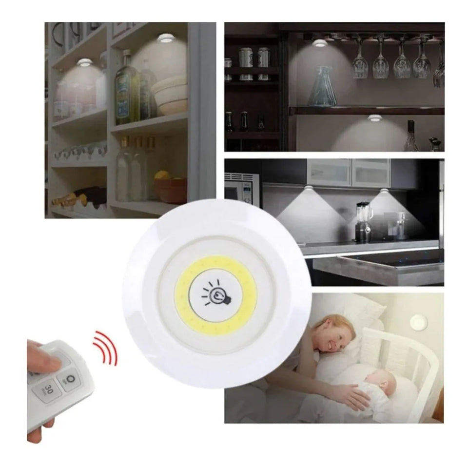 Nuevas LÁMPARAS LED 3 unidades MULTIUSOS – Control Remoto