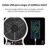 VENTILADOR SOLAR 7 ASPAS