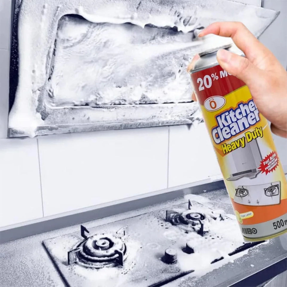 Nuevo Limpiador Espumoso de Cocina – Grasa Fuera sin Esfuerzo