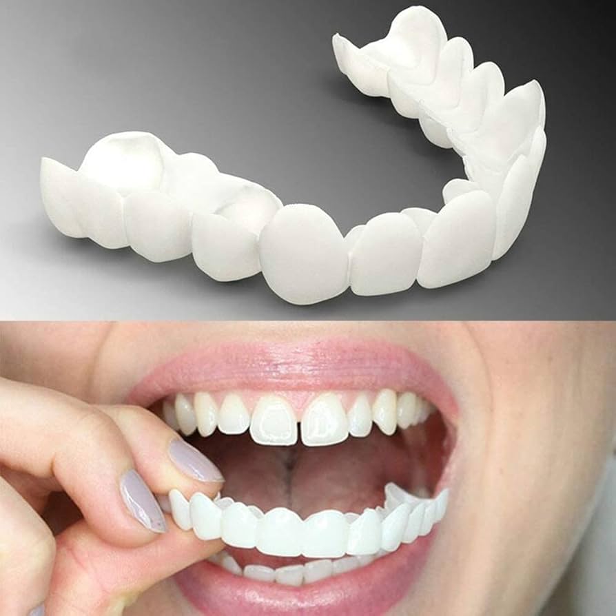 Nueva dentadura de plastico