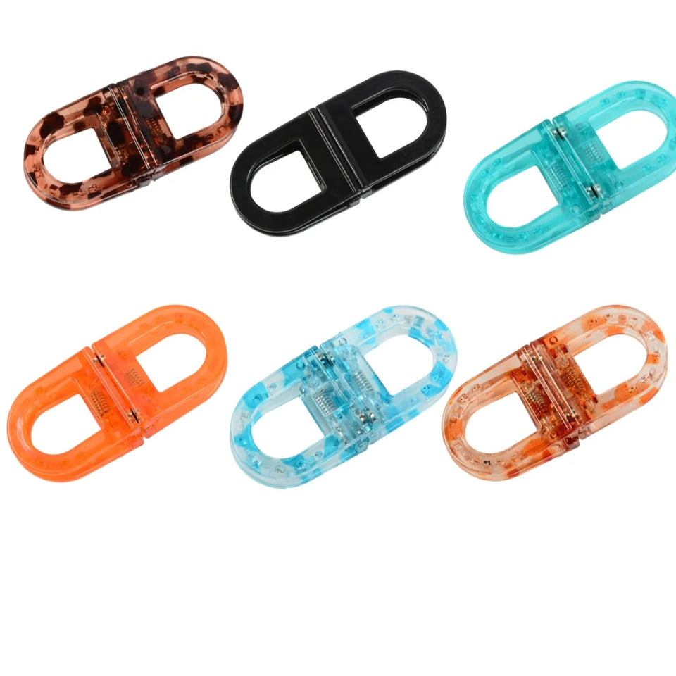 Nuevo Set de 3 Pinzas Magneticas Profesionales Para Cabello