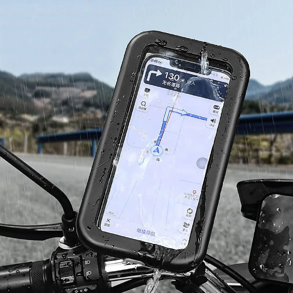 Nuevo SOPORTE PARA MOTO CON CAJA PROTECTORA