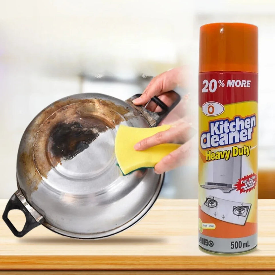 Nuevo Limpiador Espumoso de Cocina – Grasa Fuera sin Esfuerzo