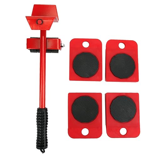 Set de Elevador y Ruedas para Muebles Pesados