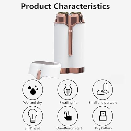 Nueva Afeitadora Doble Cuchilla para Mujeres