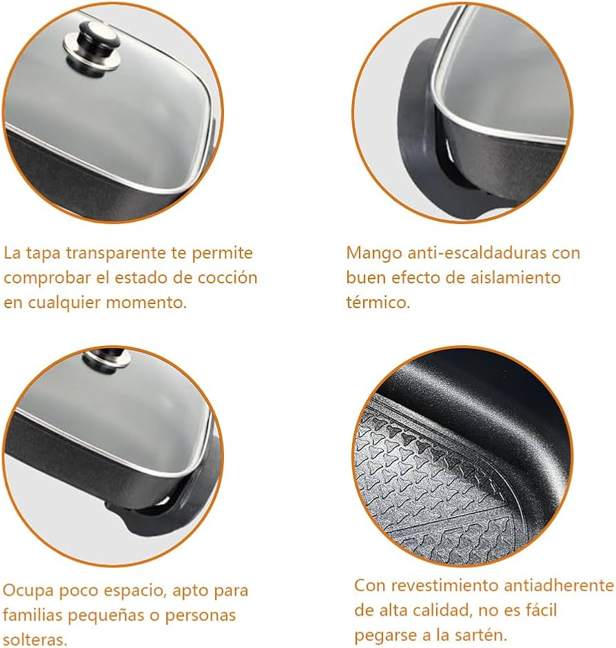Nuevo Sarten Electrico Multifunctional