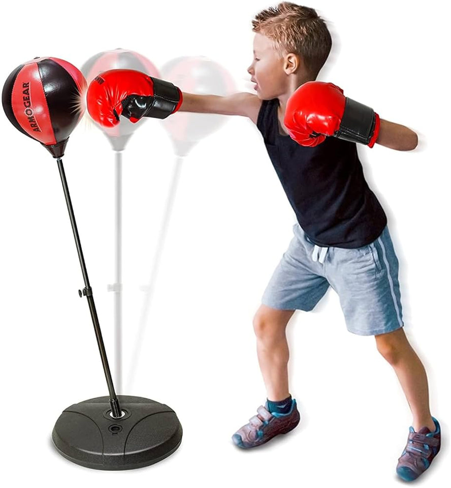 Nuevo Saco de boxeo con Guantes para niños
