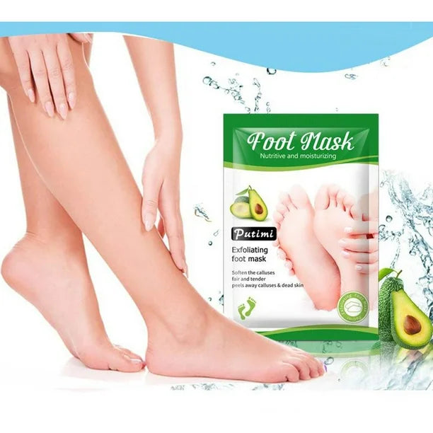 MASCARILLA EXFOLIANTE PARA PIES DE AGUACATE