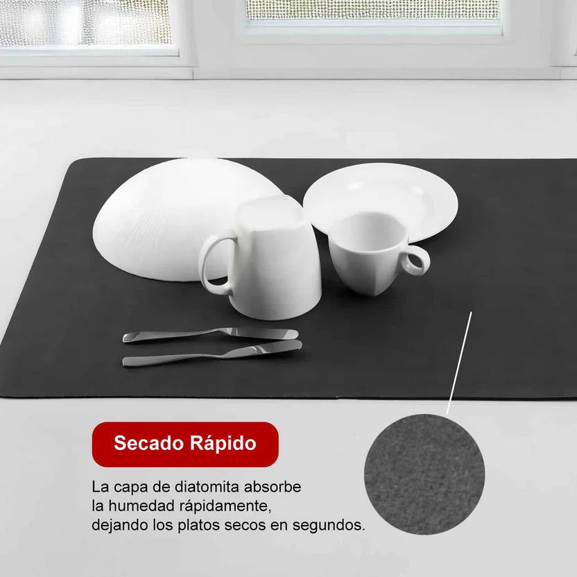 Nueva Alfombra para Platos Súper Absorbente Paga 1 y lleva 2