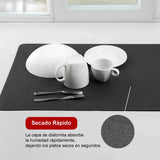 Nueva Alfombra para Platos Súper Absorbente Paga 1 y lleva 2