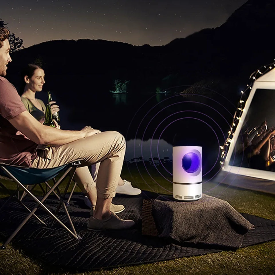 Nueva Lámpara Atrapa Mosquitos con luz UV