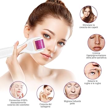 Nuevo Dermaroller Facial 5 en 1