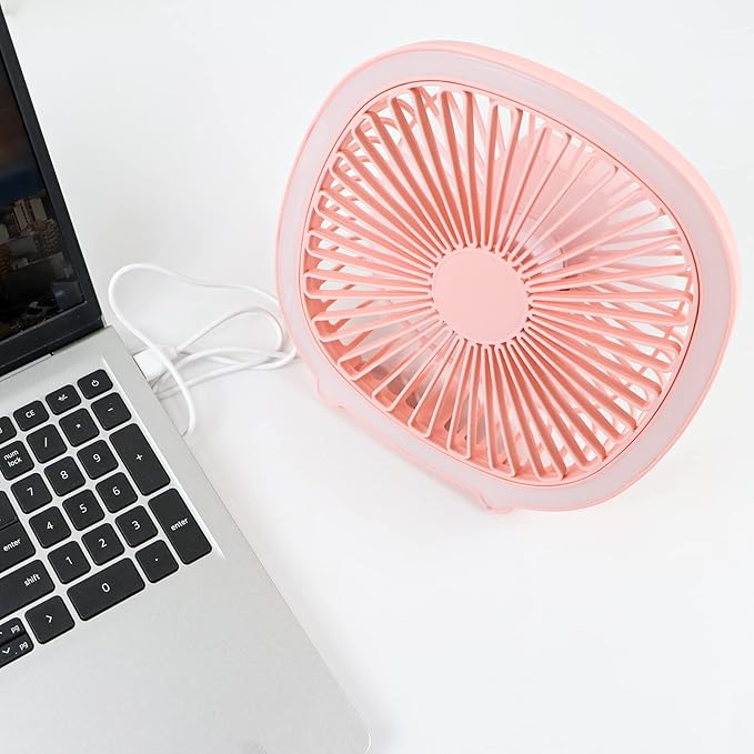 Ventilador LED Recargable Multifuncional