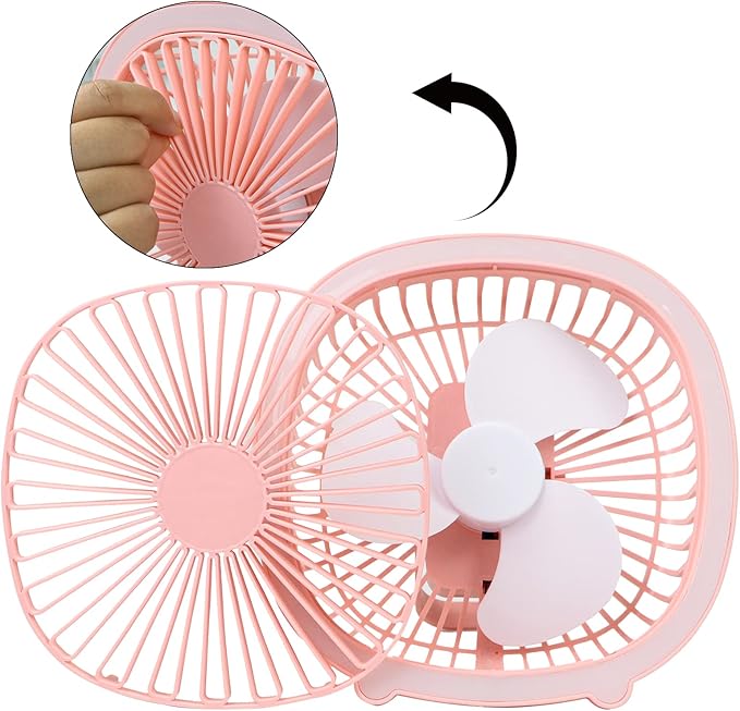 Ventilador LED Recargable Multifuncional