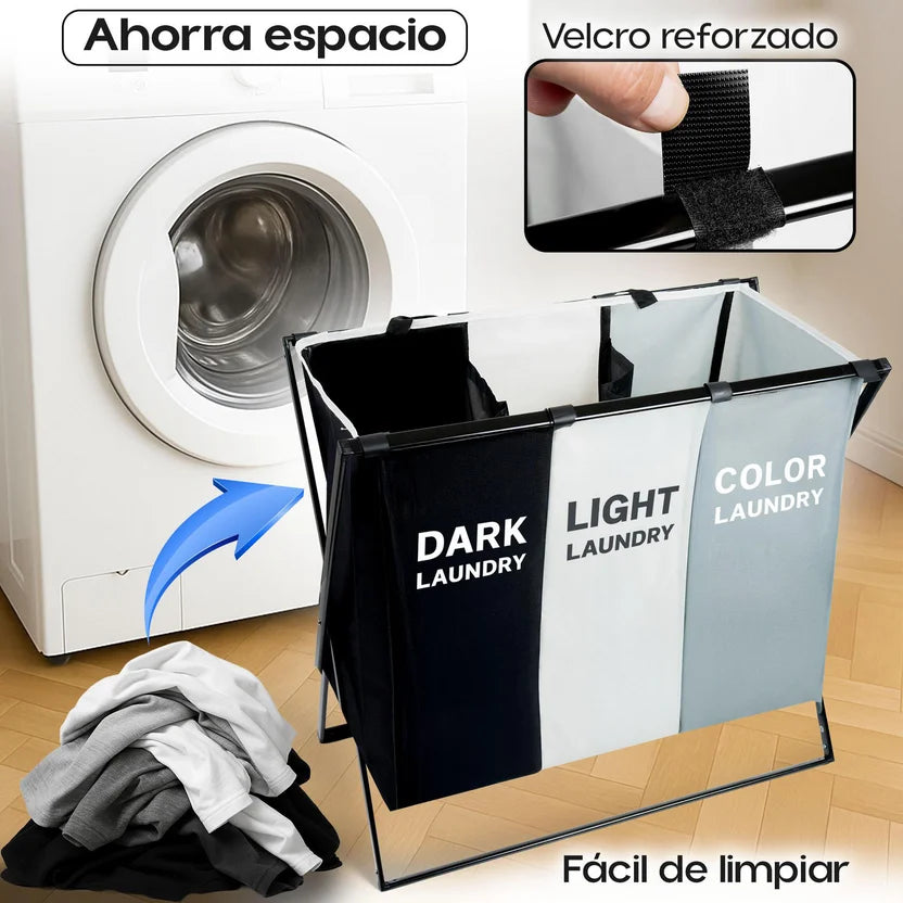 Nuevo Organizador de ropa sucia x3
