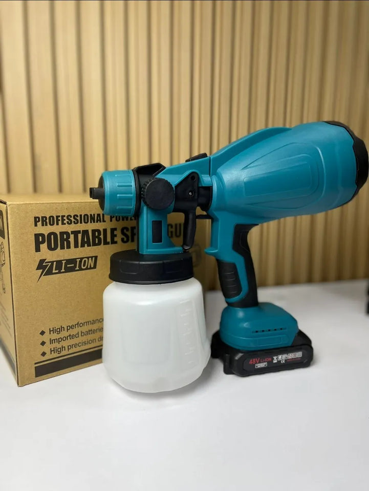 Nueva Pistola de pintura recargable 48V