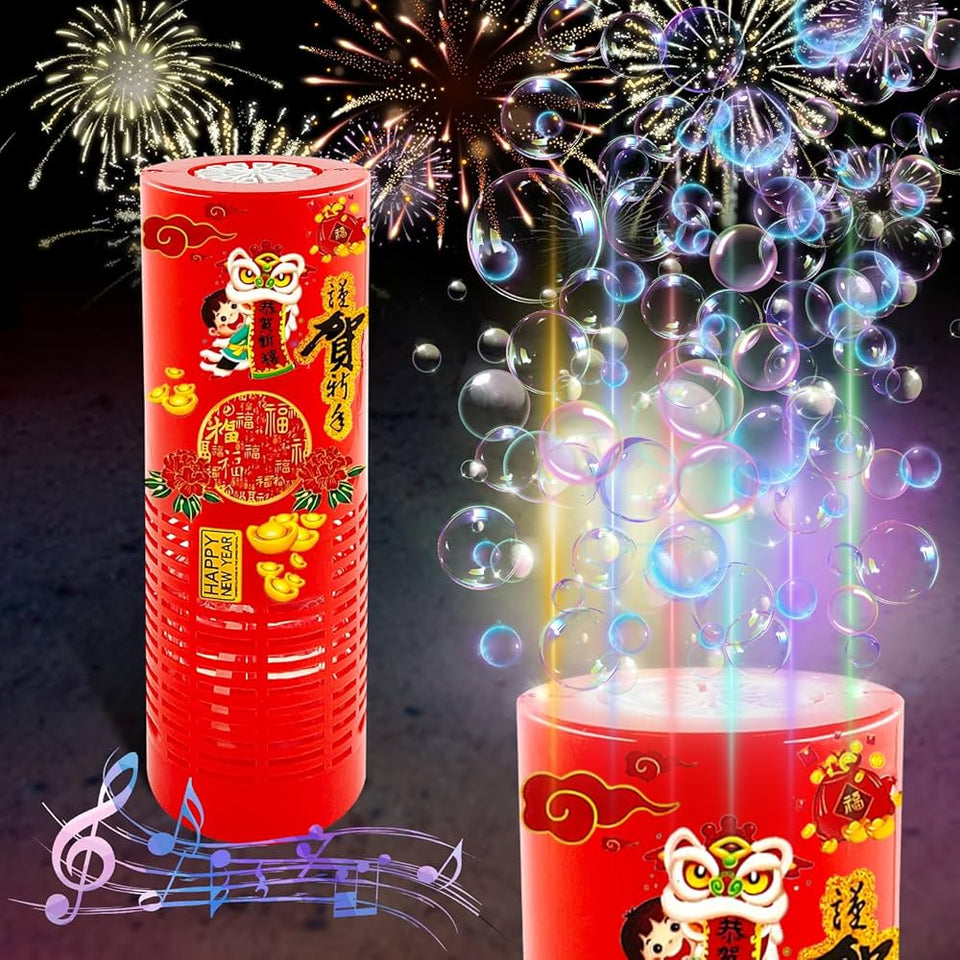 Máquina de Burbujas de Fuegos Artificiales