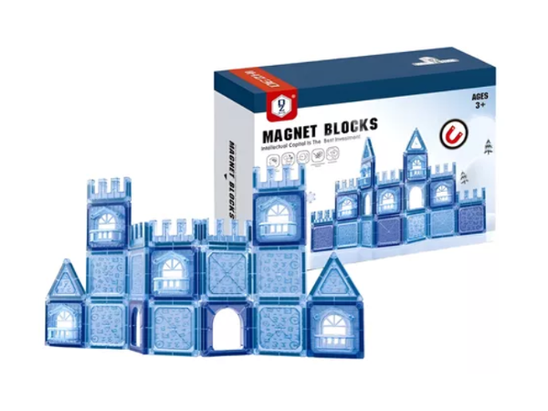 Nuevo Castillo con Bloques Magneticos  para Niños