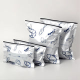Nuevo Set de 10 Bolsas de Aluminio para Alimentos con Cierre